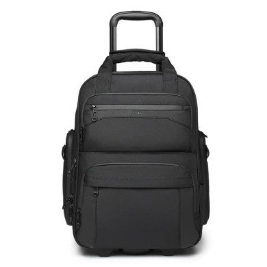 Επαγγελματική Τροχήλατη Τσάντα Underseater 15,6'' Ozuko 9699 Μαύρο