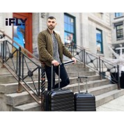 Βαλίτσα Μεγάλη 75εκ iFLY Fibertech H4049FT-28 Μαύρο