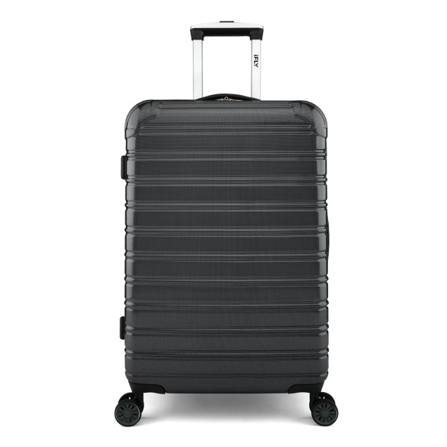 Βαλίτσα Μεσαία 65εκ iFLY Fibertech H4049FT-24 Μαύρο