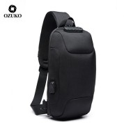 Τσαντάκι Στήθους Ozuko 9223 Μαύρο