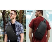 Τσαντάκι Στήθους Ozuko 9223 Μαύρο