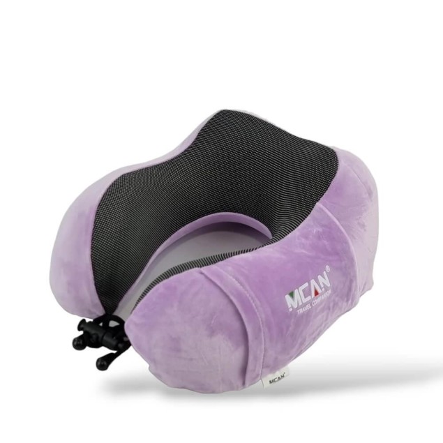 Μαξιλάρι Ταξιδίου Mcan Memory Foam M-13 Λιλά