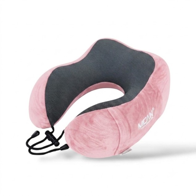 Μαξιλάρι Ταξιδίου Mcan Memory Foam M-13 Ροζ
