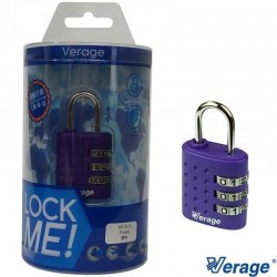 Λουκέτο ασφαλείας με συνδυασμό Verage VG5123 Μωβ