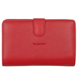 Πορτοφόλι Γυναικείο Δέρμα Valentini 306-ST01 Κόκκινο