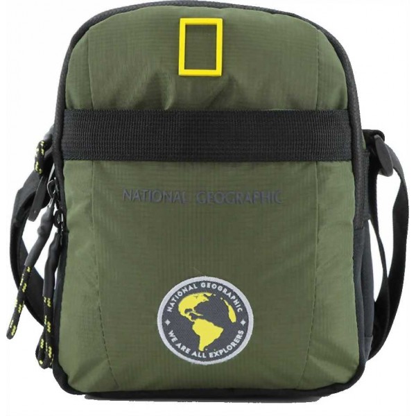 Τσάντα Ανδρική ώμου National Geographic New Explorer N16987-11 Χακί