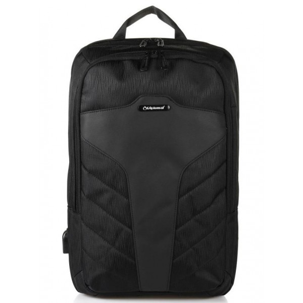 Τσάντα Πλάτης Laptop 15.6'' Diplomat KN85 Μαύρο