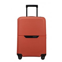Βαλίτσα Καμπίνας 55εκ Samsonite Magnum Eco Spinner 139845-0557 Πορτοκαλί