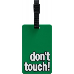 Ετικέτα αποσκευών Don't Touch Πράσινο