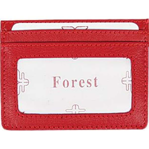 Καρτοθήκη Δέρμα Forest 1044 Κόκκινο