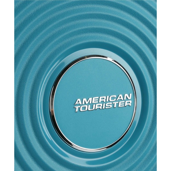 Βαλίτσα Μεγάλη 77εκ American Tourister Soundbox 88474-1457 Πετρόλ