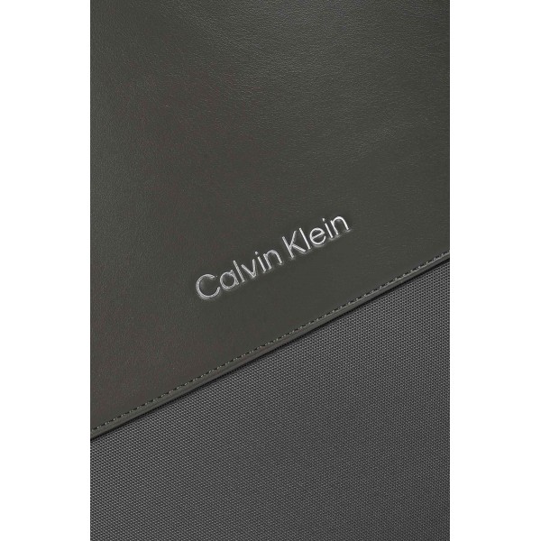 Βαλίτσα Καμπίνας 55εκ Calvin Klein Union Square LT118US2 Ανθρακί