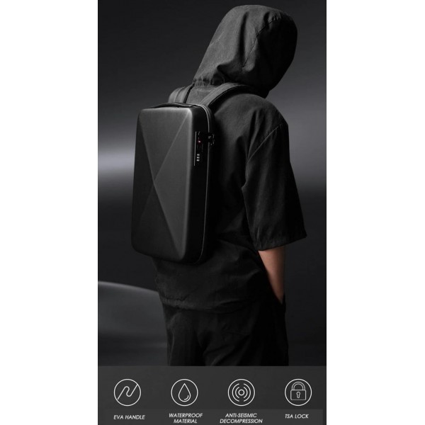 Τσάντα Πλάτης Laptop 15.6'' Bange 22092 Μαύρο