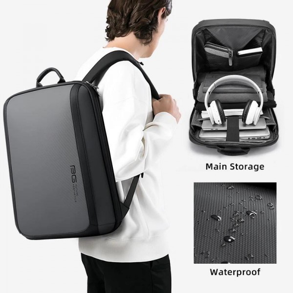 Τσάντα Πλάτης Laptop 15.6'' Bange 2809 Γκρι