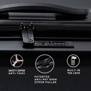 Βαλίτσα Μεγάλη 79εκ Verage Freeland GM20062-L Μαύρο