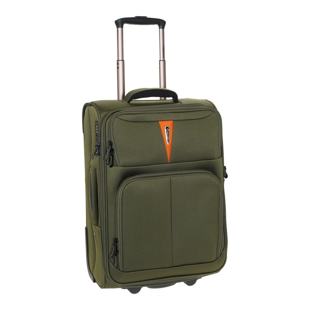 Βαλίτσα Καμπίνας 55εκ Diplomat ZC6100-S Λαδί