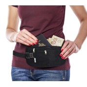 Εσωτερικό Τσαντάκι Μέσης Ασφαλείας RFID Diplomat Acsec Μαύρο ΑΞΕΣΟΥΑΡ ΤΑΞΙΔΙΟΥ