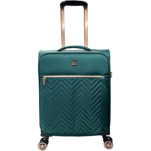 Βαλίτσα Καμπίνας 55εκ Diplomat Monaco ZC9001-S Πράσινο ΒΑΛΙΤΣΕΣ