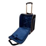 Βαλίτσα Καμπίνας Underseat 45εκ Diplomat Monaco ZC9001-XS Μαύρο ΒΑΛΙΤΣΕΣ