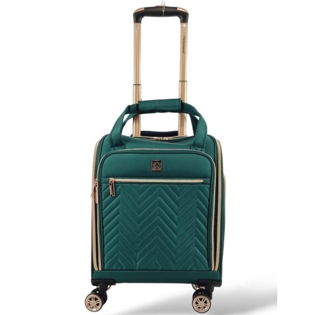 Βαλίτσα Καμπίνας Underseat 45εκ Diplomat Monaco ZC9001-XS Πράσινο ΒΑΛΙΤΣΕΣ