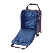Βαλίτσα Καμπίνας Underseat 45εκ Diplomat Monaco ZC9001-XS Μωβ