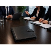 Φάκελος / Filofax Δέρμα Vero F7 Μαύρο