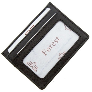 Καρτοθήκη Δέρμα Forest 1044 Μαύρο hover