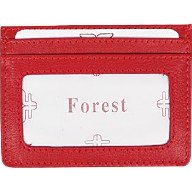Καρτοθήκη Δέρμα Forest 1044 Κόκκινο ΓΥΝΑΙΚΕΙΑ
