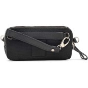 Τσαντάκι χειρός/ώμου Δέρμα Ciak Roncato Triple Pouch 20.04.12.01 Μαύρο