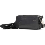 Τσαντάκι χειρός/ώμου Δέρμα Ciak Roncato Triple Pouch 20.04.12.01 Μαύρο
