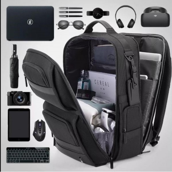 Τσάντα Πλάτης Laptop 15.6'' Bange BG-G62 Μαύρο