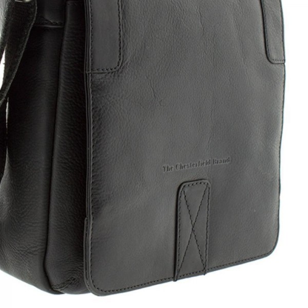 Τσάντα Ανδρική ώμου Δέρμα The Chesterfield Brand C48.032500 Μαύρο