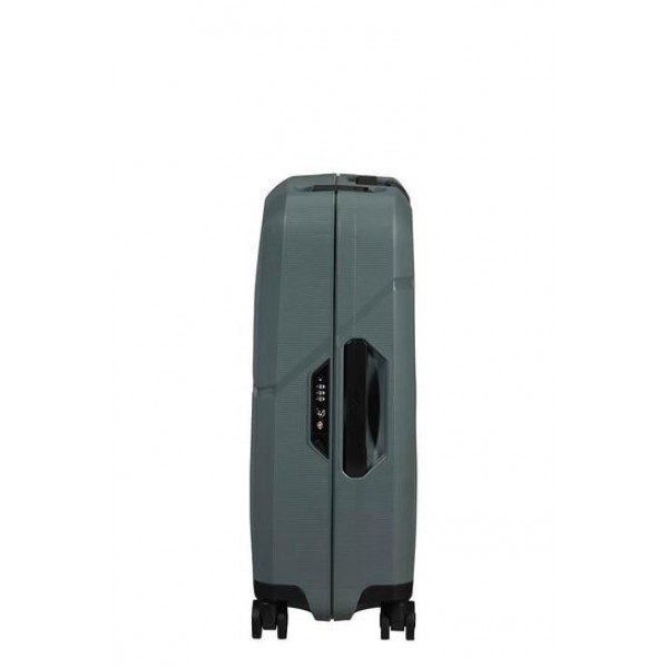 Βαλίτσα Καμπίνας 55εκ Samsonite Magnum Eco Spinner 139845-6325 Petrol Grey