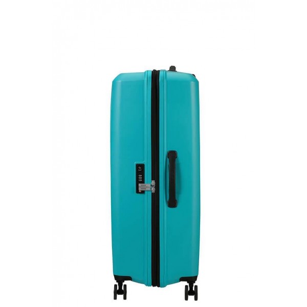 Βαλίτσα Μεγάλη 77εκ American Tourister Aerostep Spinner 146821-A066 Turquoise Tonic