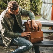 Τσάντα Πλάτης Unisex Δέρμα Laptop 15'' The Chesterfield Brand Malta C58.030831 Ταμπά ΓΥΝΑΙΚΕΙΑ