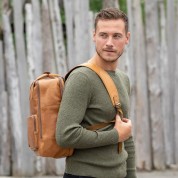 Τσάντα Πλάτης Unisex Δέρμα Laptop 15'' The Chesterfield Brand Belford C58.018331 Ταμπά ΓΥΝΑΙΚΕΙΑ