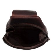 Τσαντάκι Στήθους Δέρμα The Chesterfield Brand Bowey C58.070301 Καφέ