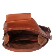 Τσαντάκι Στήθους Δέρμα The Chesterfield Brand Bowey C58.070331 Ταμπά