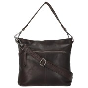 Τσάντα Γυναικεία ώμου Δέρμα The Chesterfield Brand Jen C48.089301 Καφέ