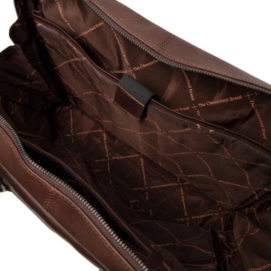 Χαρτοφύλακας Δέρμα Laptop 15.6'' The Chesterfield Brand Manhattan C40.107401 Καφέ hover