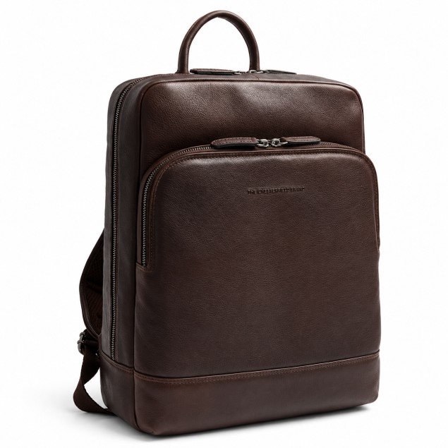 Τσάντα Πλάτης Δέρμα Laptop 15,6'' The Chesterfield Brand Marvello C58.035001 Καφέ
