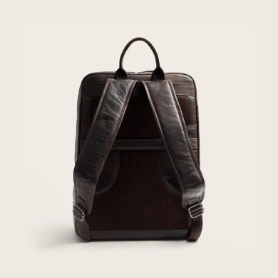 Τσάντα Πλάτης Δέρμα Laptop 15,6'' The Chesterfield Brand Marvello C58.035001 Καφέ hover