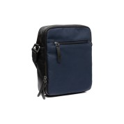Τσαντάκι Ανδρικό ώμου Δέρμα The Chesterfield Brand Arendal C48.180210 Μαύρο/Μπλε ΑΝΔΡΙΚΑ