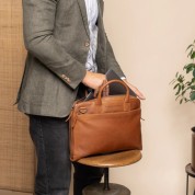 Χαρτοφύλακας Δέρμα Laptop 14'' The Chesterfield Brand Tilbury C40.109731 Ταμπά