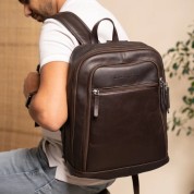 Τσάντα Πλάτης Δέρμα Laptop 14,1'' The Chesterfield Brand Detroit C58.031701 Καφέ ΓΥΝΑΙΚΕΙΑ