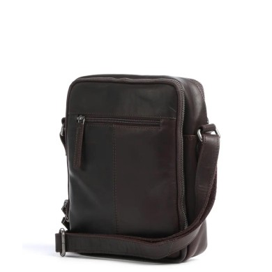 Τσαντάκι Ανδρικό ώμου Δέρμα The Chesterfield Brand Alva C48.095501 Καφέ hover