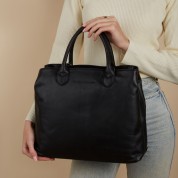Τσάντα Γυναικεία ώμου Δέρμα The Chesterfield Brand Passau C48.129800 Μαύρο