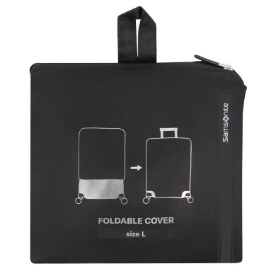 Κάλυμμα Βαλίτσας Large Samsonite Ta Revolution 155586-1041 Μαύρο
