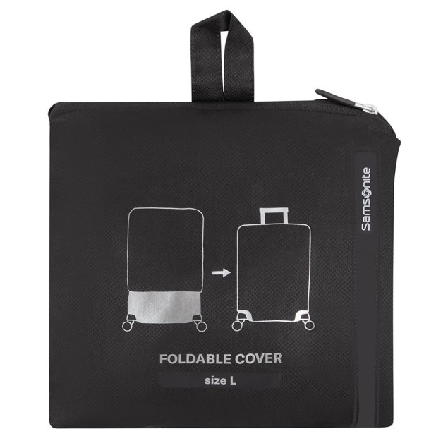 Κάλυμμα Βαλίτσας Large Samsonite Ta Revolution 155586-1041 Μαύρο