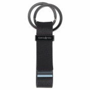 Μπρελόκ Γνήσιο Δέρμα Samsonite Flagged Slg 139951-1041 Μαύρο ΓΥΝΑΙΚΕΙΑ